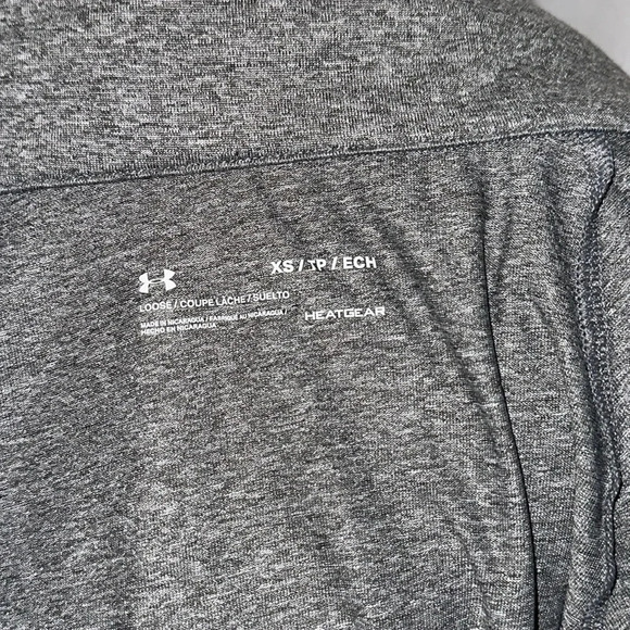 gray Under Armour Tech Full Zip jacket size xs loose - Picture 3 of 3